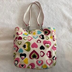 y2k playground prep heart Nine West shoulder bag